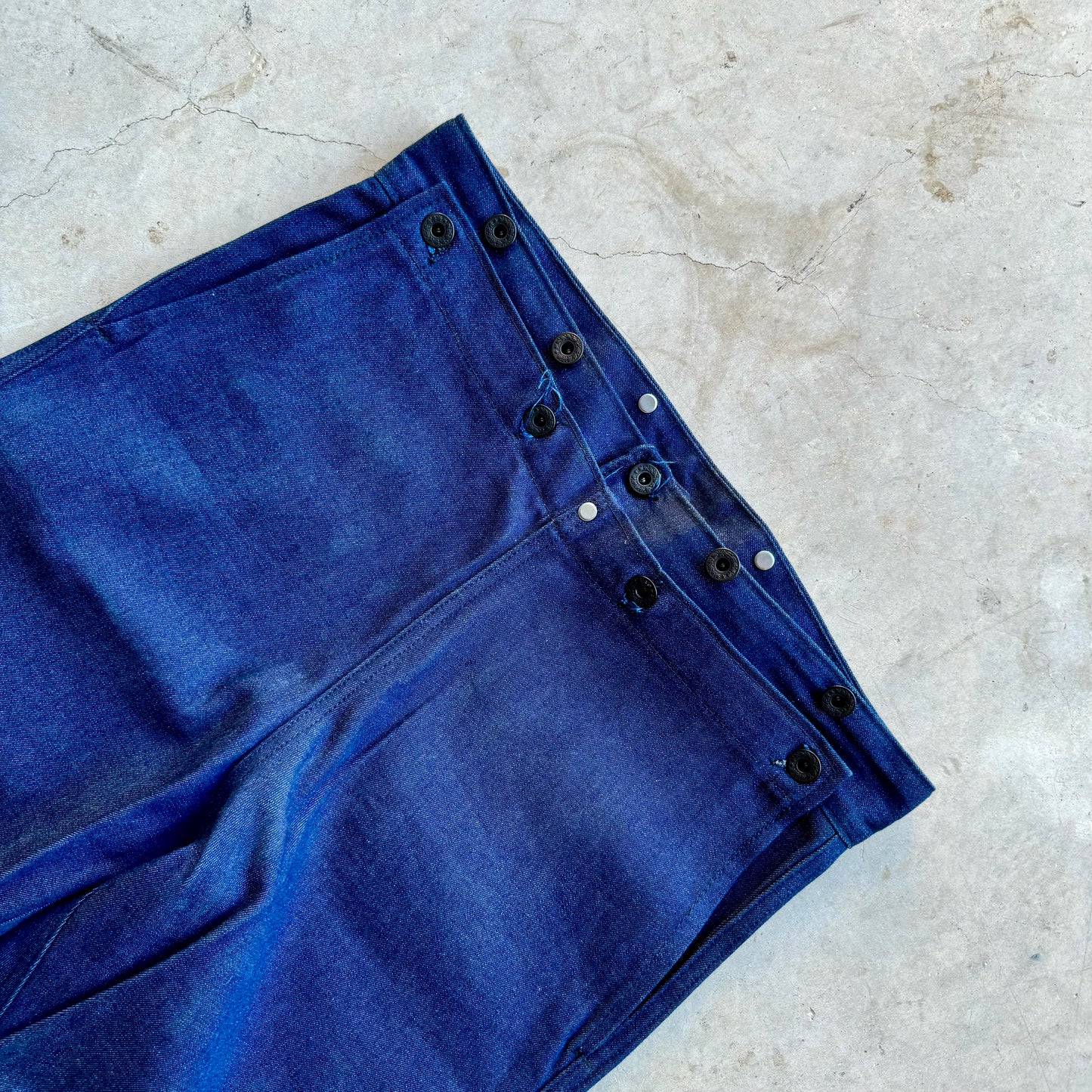 1960s Denim Sailor Pants