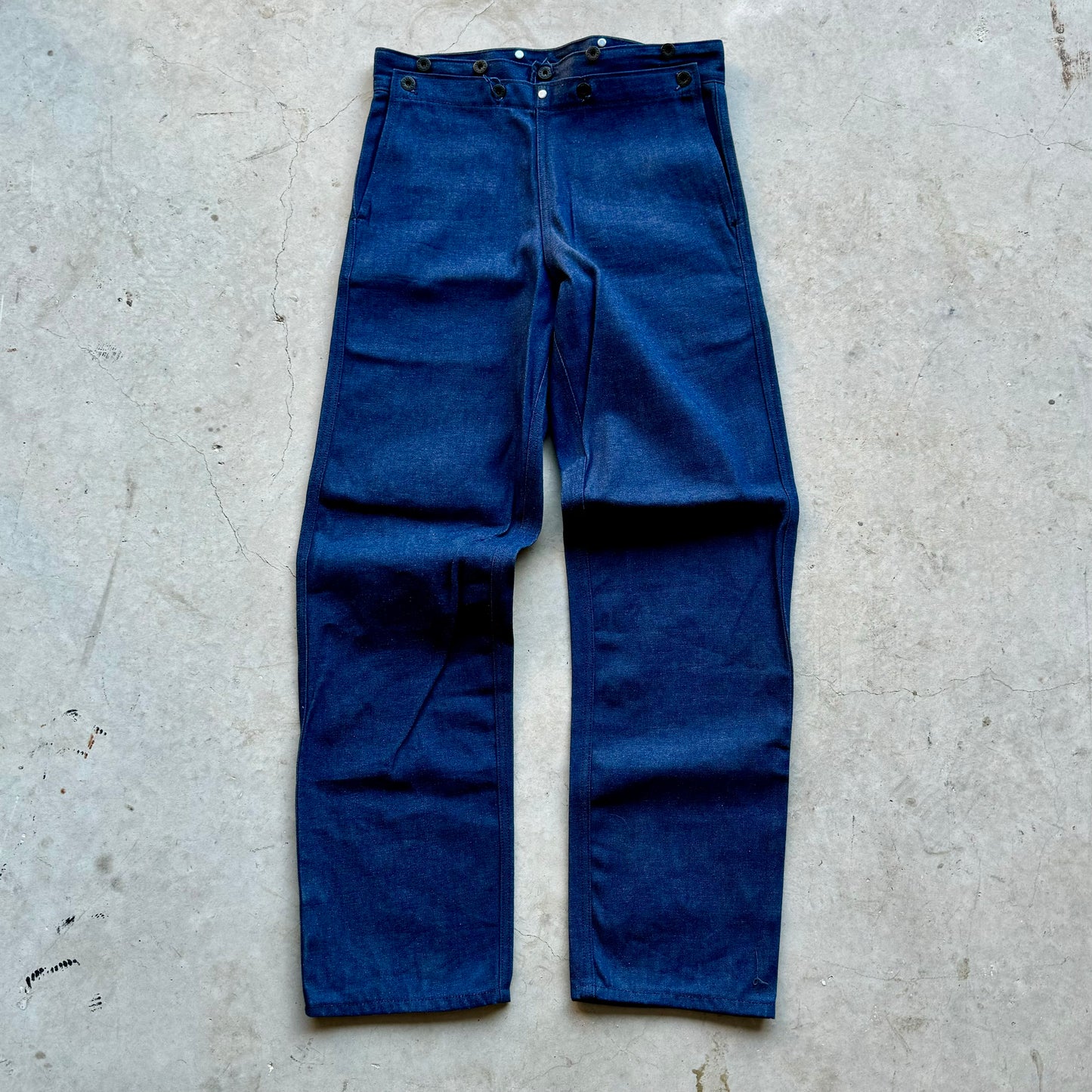 1960s Denim Sailor Pants