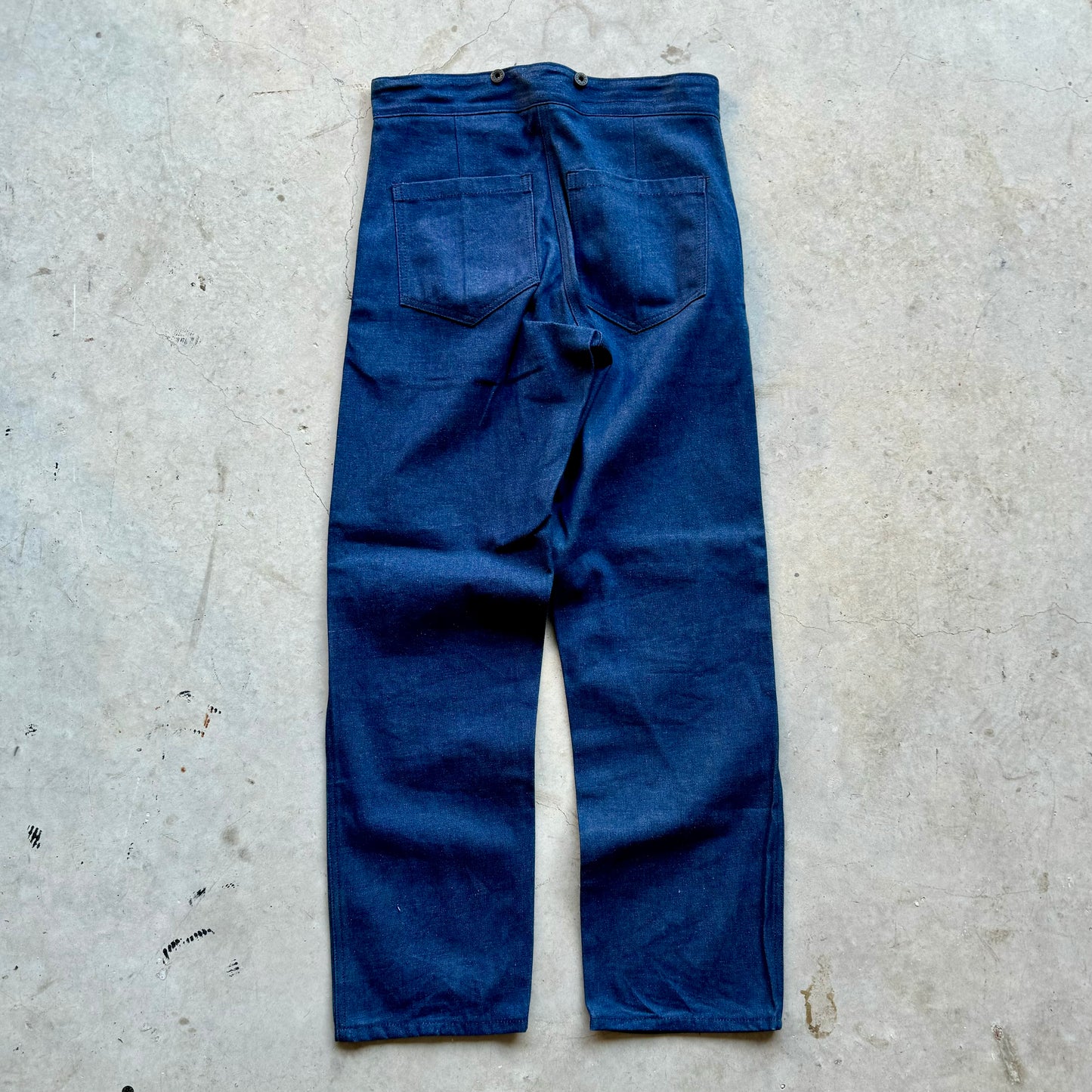 1960s Denim Sailor Pants