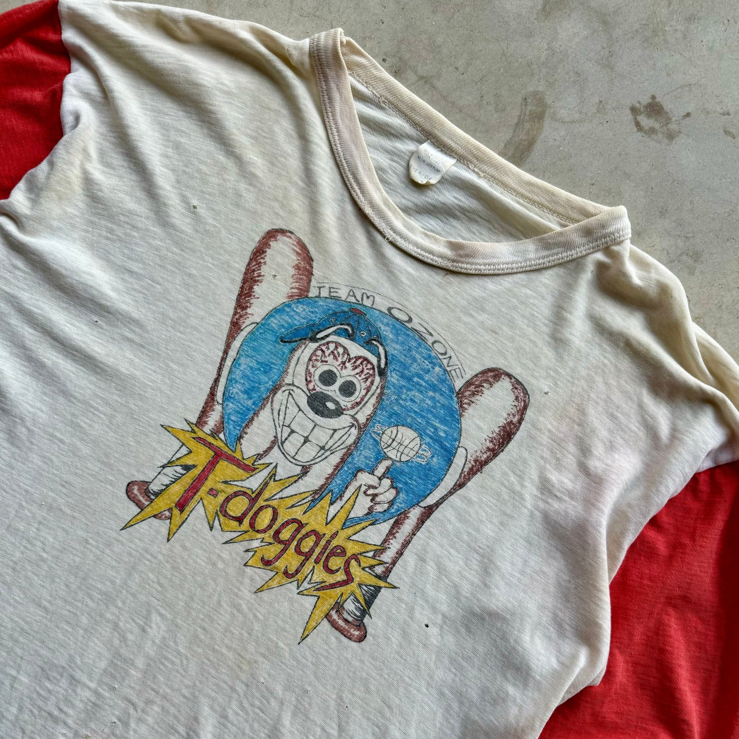 1970s T-Doggies Baseball Tee